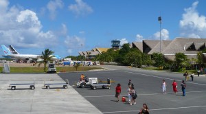 Pasajeros en el Aeropuerto de Punta Cana